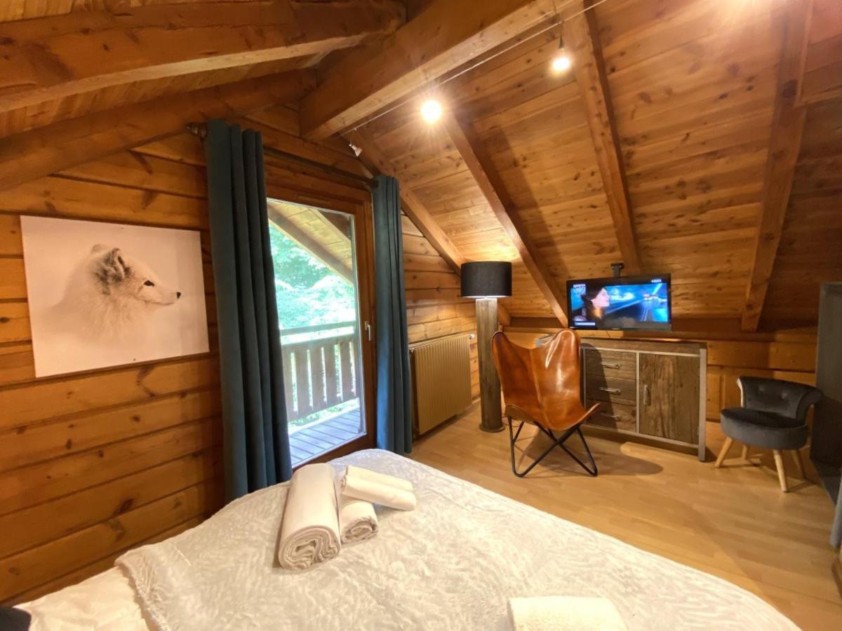 LE RENARD Chalet en bois La Bresse Extérieur photo