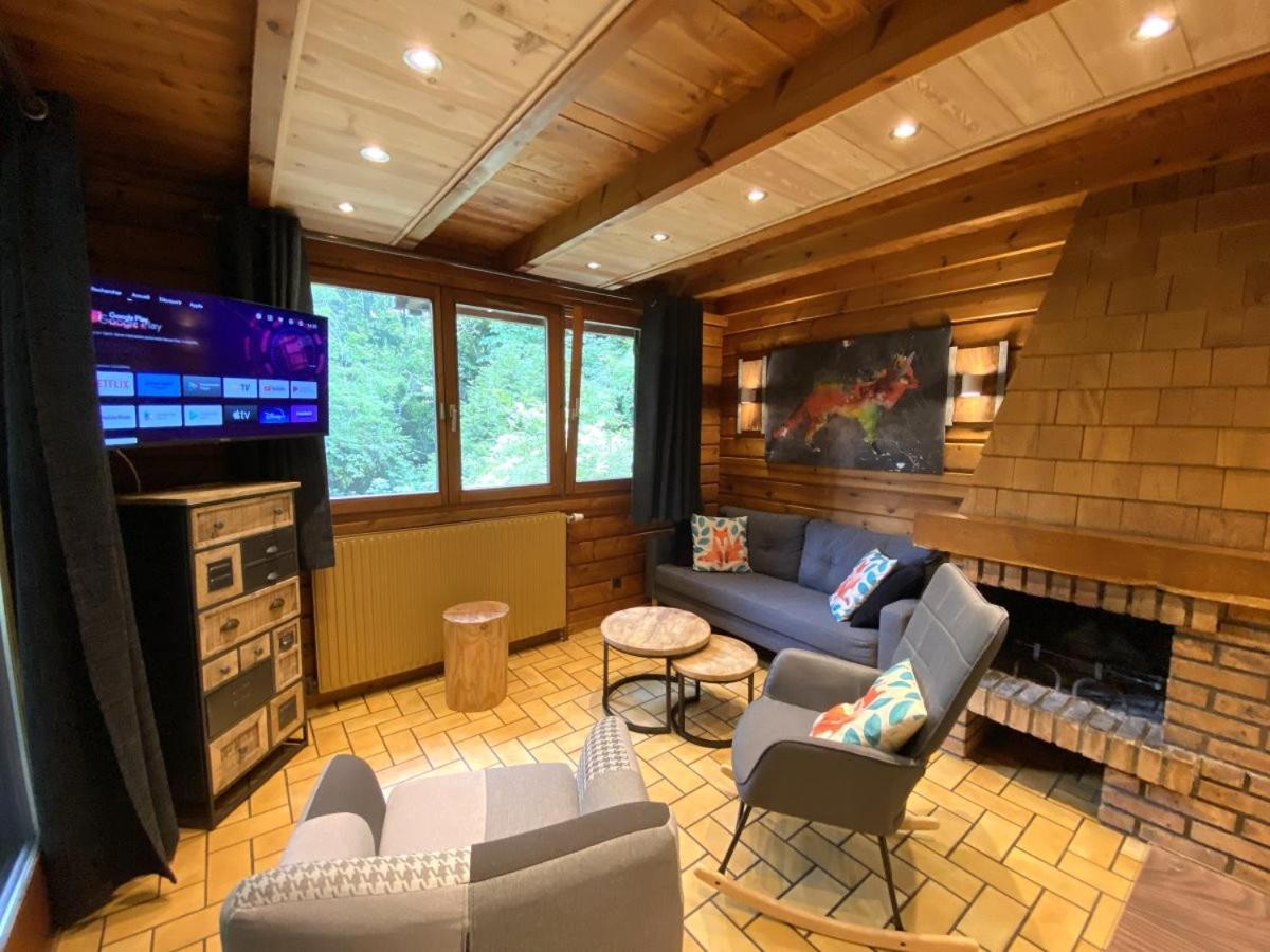 LE RENARD Chalet en bois La Bresse Extérieur photo