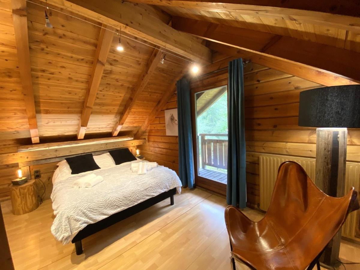LE RENARD Chalet en bois La Bresse Extérieur photo