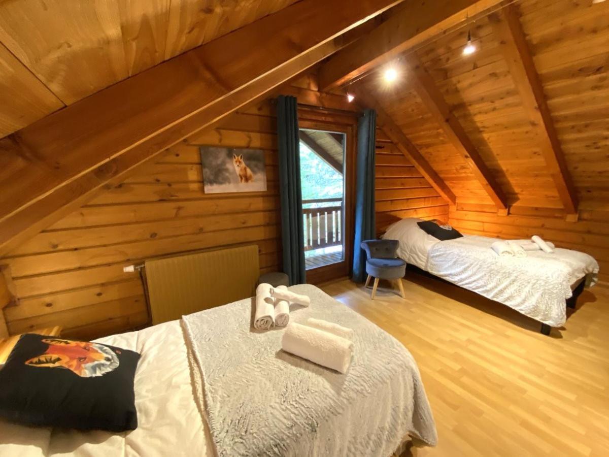 LE RENARD Chalet en bois La Bresse Extérieur photo