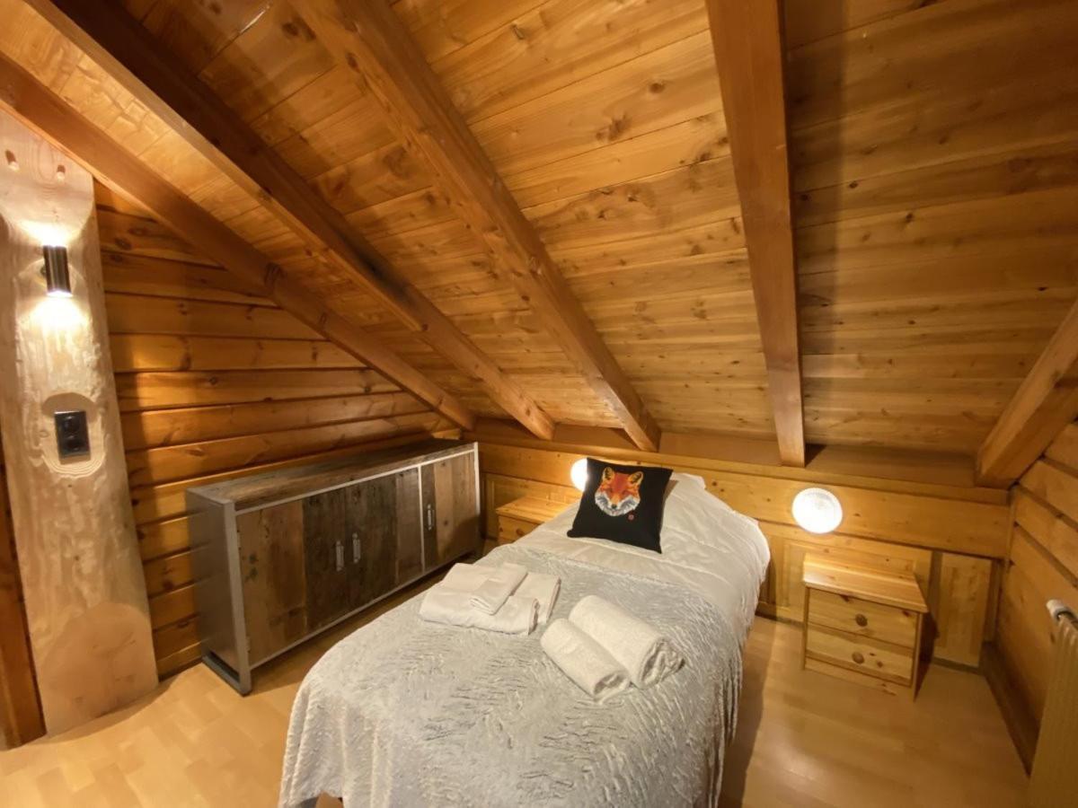 LE RENARD Chalet en bois La Bresse Extérieur photo