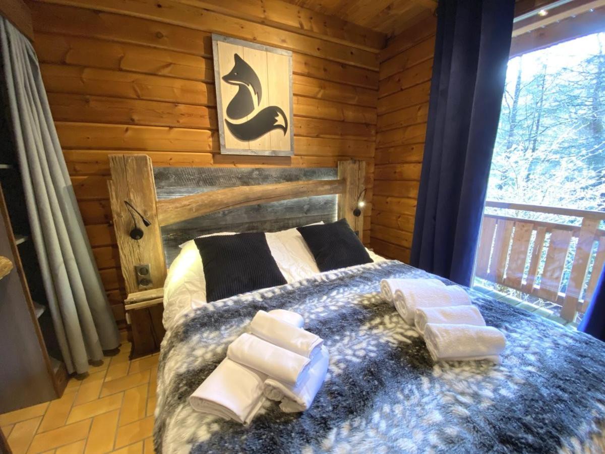 LE RENARD Chalet en bois La Bresse Extérieur photo