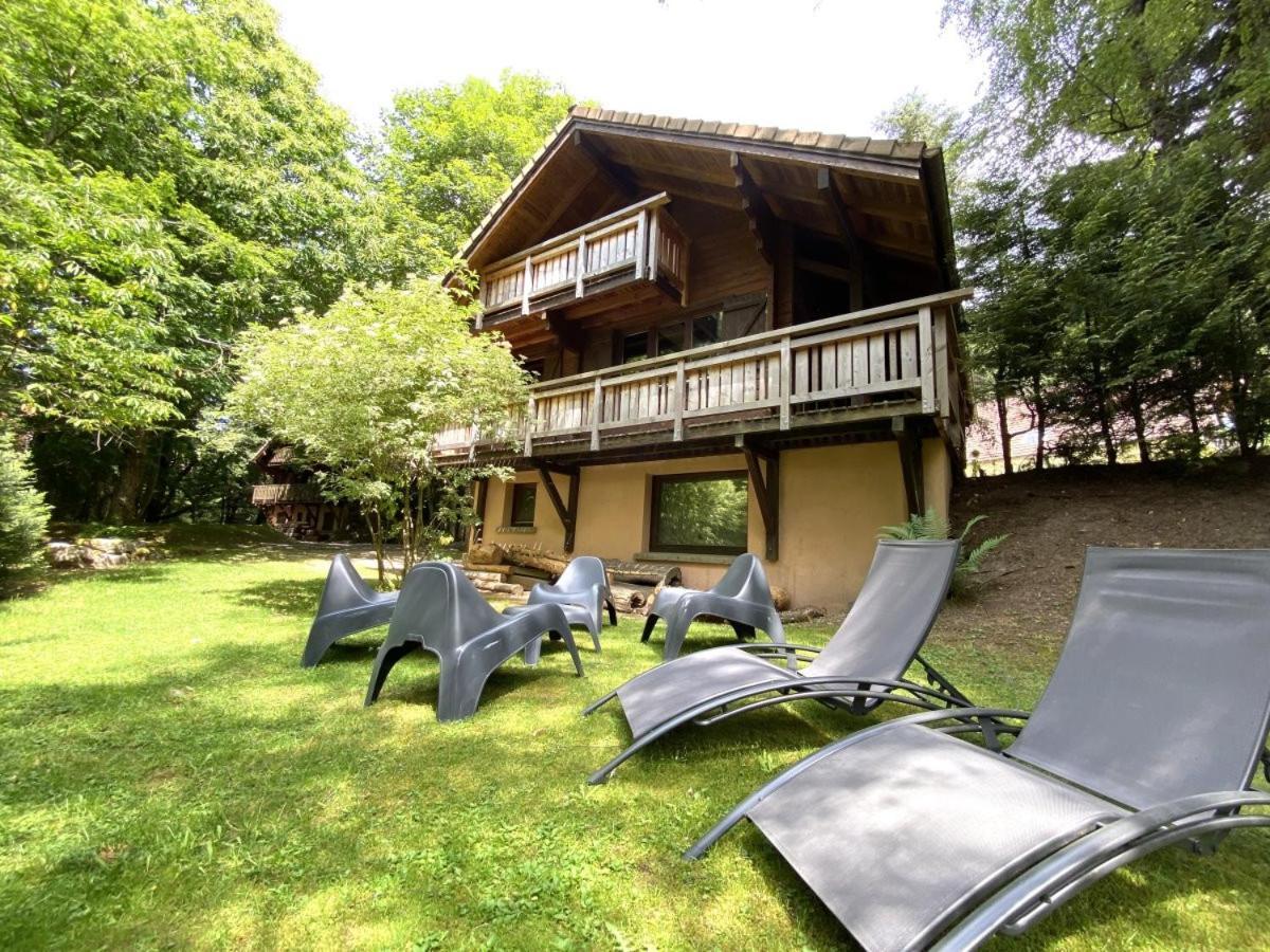 LE RENARD Chalet en bois La Bresse Extérieur photo